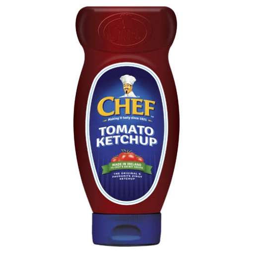 Picture of Chef Ketchup 490g Squeezy x12