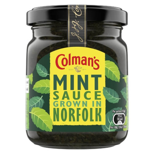 Picture of COLMANS Mint Sauce 165g Jar x8