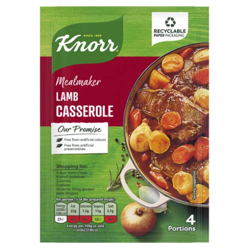 Picture of Knorr Mealmaker Lamb Casserole 47g  x16