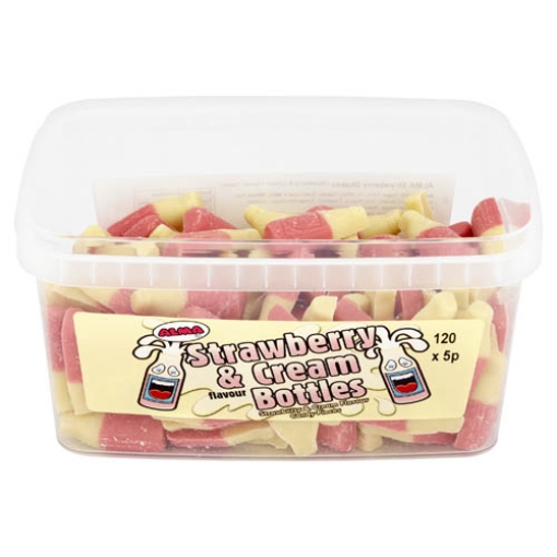 Picture of Hannah Strawberry & Cream Bottles 10c x120