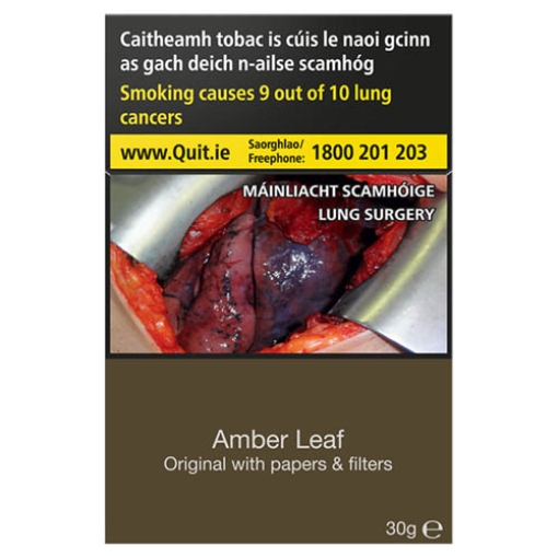 Picture of Amber Leaf Blonde COMBI BOX P&F 30g  x6 