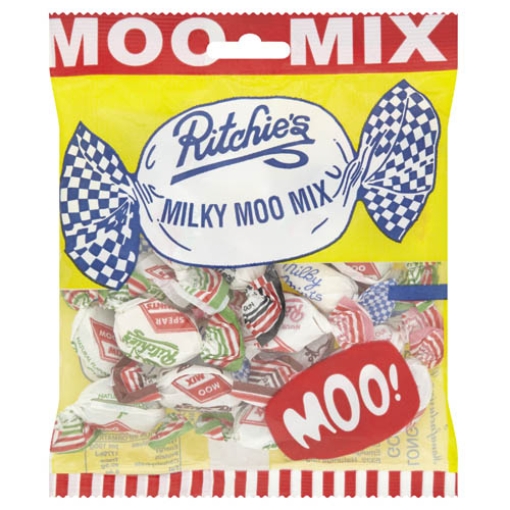 Picture of Bags Ritchies Milky MOO MIX 115g x12