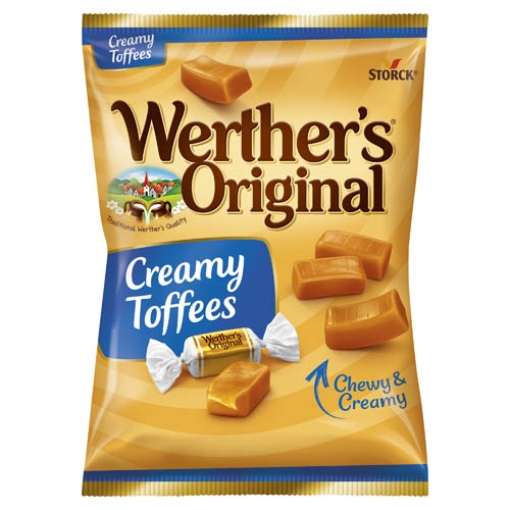 Picture of Bags Werthers Original Toffee (Blue) 135g x15