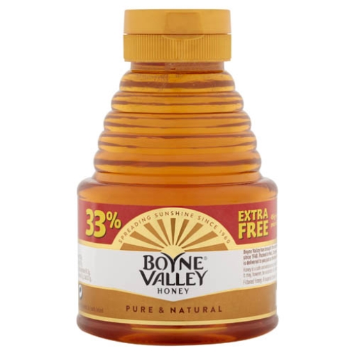 Picture of Boyne Valley Honey Squeezy 340g +33% x6