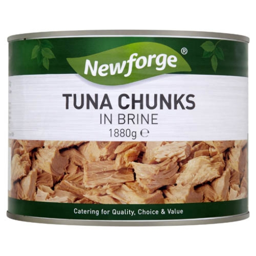 Picture of CASE Newforge Tuna Chunks in Brine 1.88kg x6