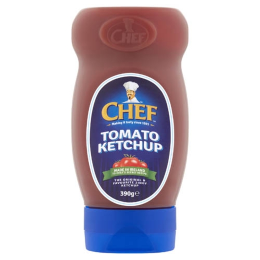 Picture of Chef Ketchup Top Down 390g x12