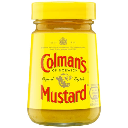 Picture of COLMANS English Mustard 100g JAR x8
