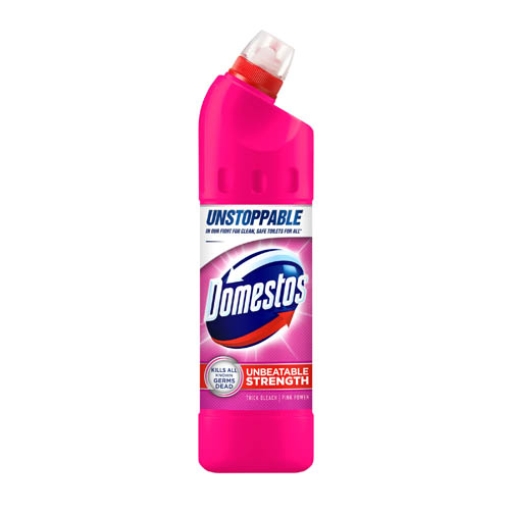 Picture of Domestos Bleach Pink 24hr 750ml x9