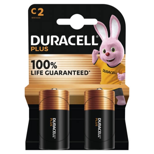 Picture of Duracell Box C MN1400 Plus Power 2pk x10