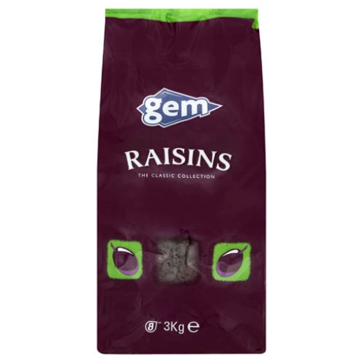 Picture of Gem Raisins 3kg x1