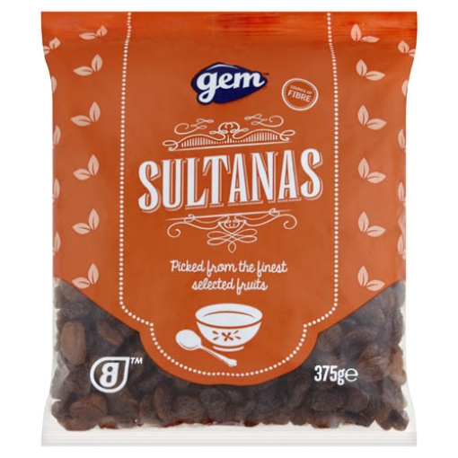 Picture of Gem Sultanas 375g x12
