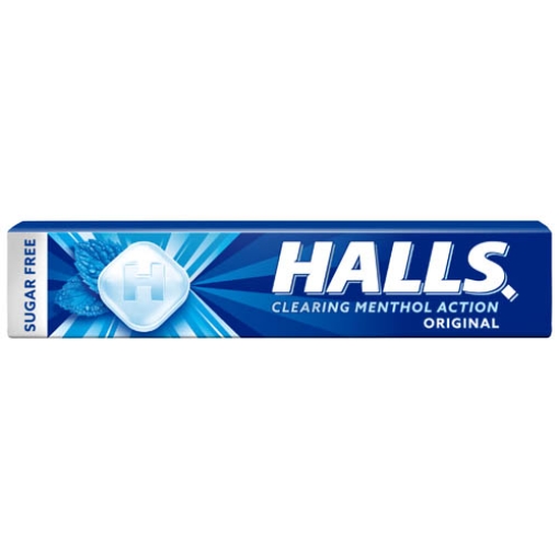 Picture of Halls Menthol Original Sugar Free 32g x20