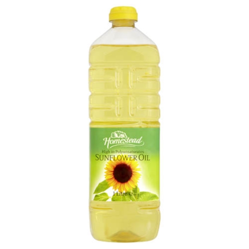 Picture of Homestead Cooking Oil Sunflower 1lt x15 