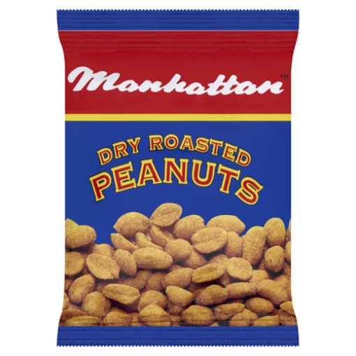 Picture of Manhattan Peanuts Dry Roasts CARD 40g x20