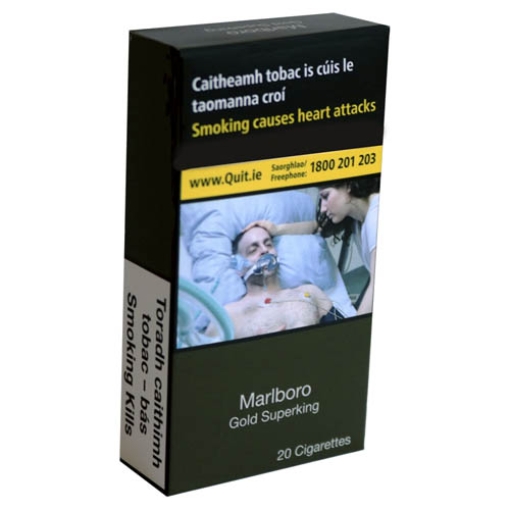 Picture of Marlboro GOLD 100s Superking 20's 
