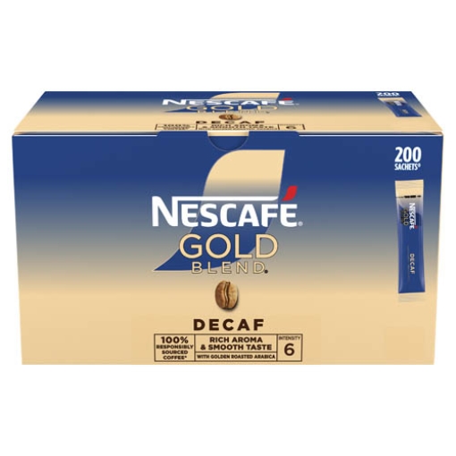 Picture of Nescafe Gold Blend DECAFF STICKS x200