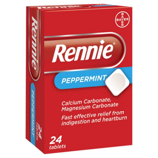 Picture of Rennies Peppermint (BL) 24's x12