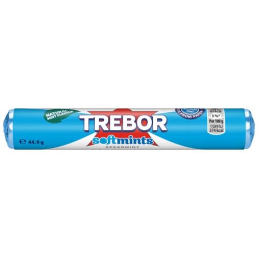 Picture of Softmint Blue Roll  Spearmint x40