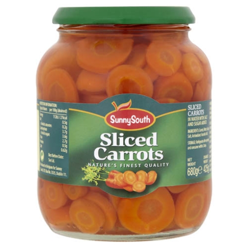 Picture of SunnySouth Sliced Carrots 680g x12