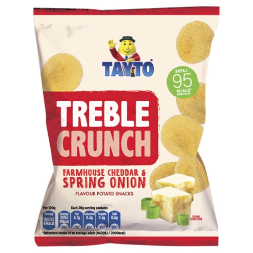 Picture of Treble Crunch Cheese & Onion 20g x48  Tayto