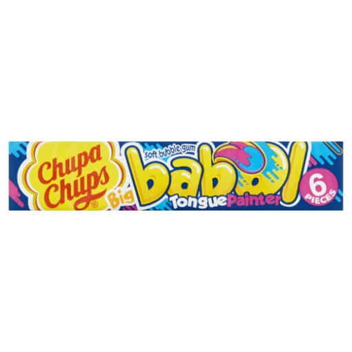 Picture of Chupa Chup Big Babol Tongue Painter Gum 6pc x20