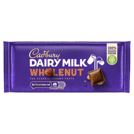 Picture of Lge Dairy Milk Wholenut 120g x16