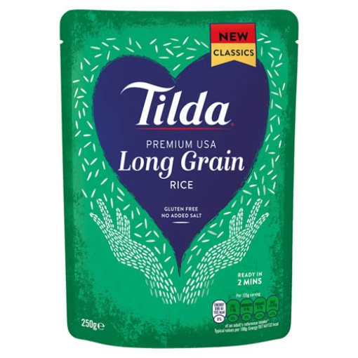Picture of Tilda Express Long Grain Rice 250g x6