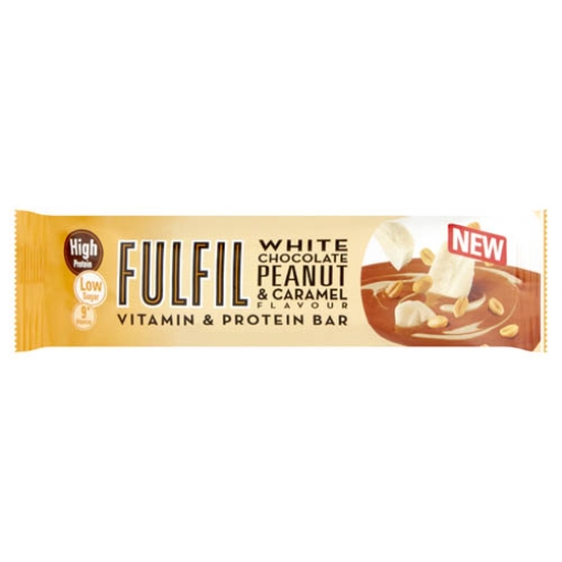 Picture of Fulfil White Chocolate Peanut & Caramel Bar x15