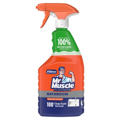 Picture of Mr Muscle Plat Bathroom Spray Mandarin 75clx6