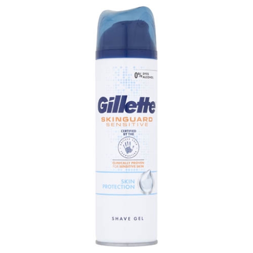 Picture of GILLETTE Skinguard Shave Gel Sensitive 200ml x6