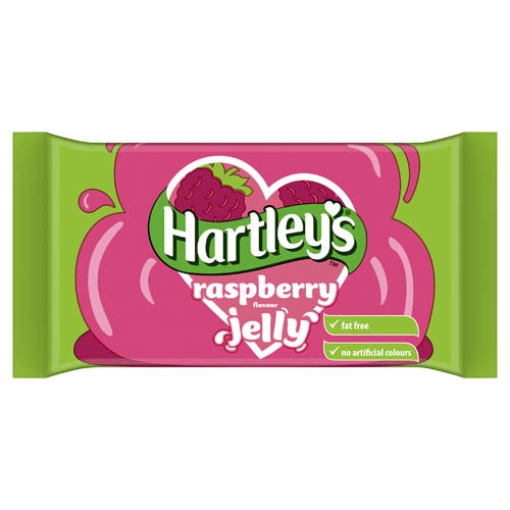 Picture of Hartleys Raspberry Jelly Tabs 135g x12