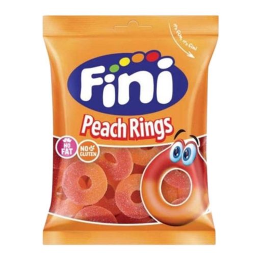 Picture of Bags Fini Peach Rings  80g x12