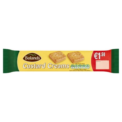 Picture of  Bolands Custard Creams PM €1.50 150g x24