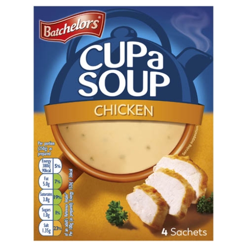 Picture of Batch (UK) CupASoup Chicken 81g x9