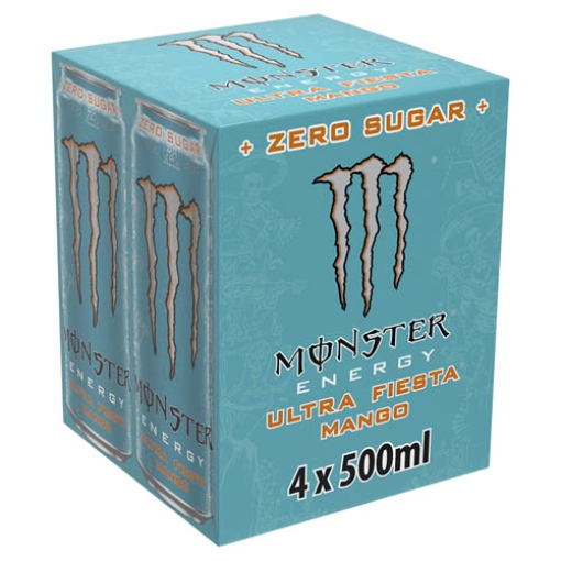 Picture of 500 Monster Ultra Fiesta Mango Multi 4pk x6 DRS
