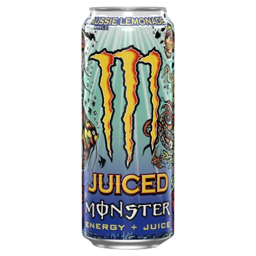 Picture of 500 Monster Juiced Aussie Lemonade x12 DRS