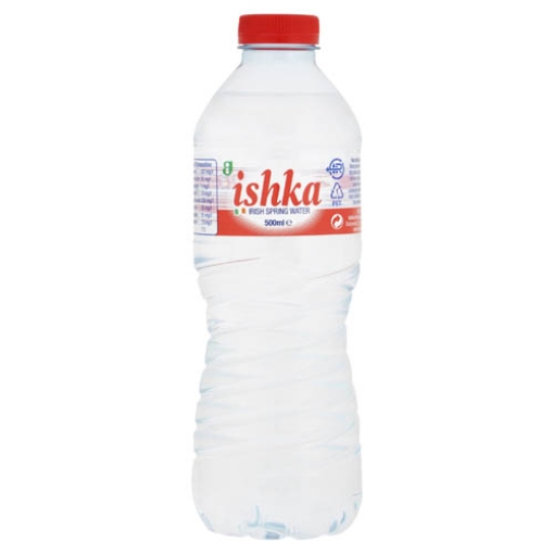 Picture of 500 Ishka Still Spring Water FLAT Cap x24 DRS