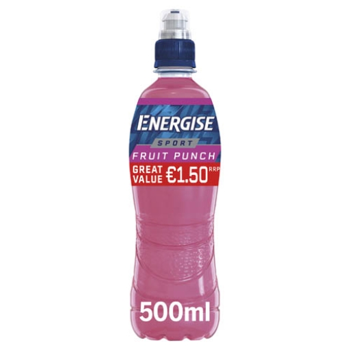 Picture of 500 Energise Sport Fruit Punch PM€1.50 x20 DRS