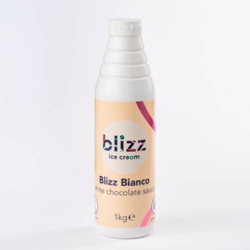 Picture of Blizz Topping Sauce Bianca White Choc 1KG x1