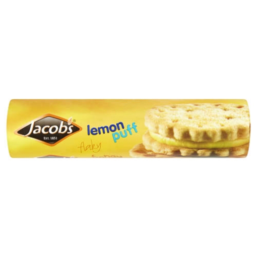 Picture of Jacobs Lemon Puffs 200g x24