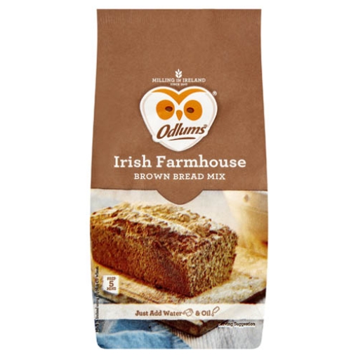 Picture of  Odlums Farmhouse Brown Bread Mix 450g x10