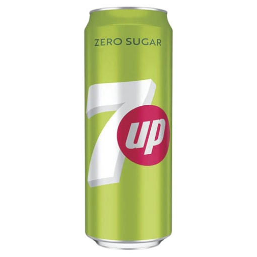 Picture of 330 7UP Zero Sugar Can Sleek x24 DRS 