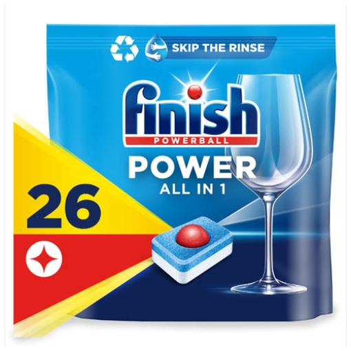 Picture of  Finish Classic Powerball  Tabs Lemon 26pk x7