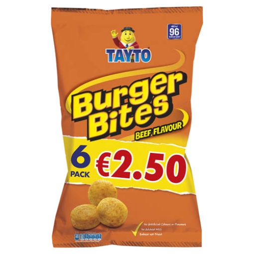 Picture of Tayto Burger Bites 6PK 120g PM€2.50  x12