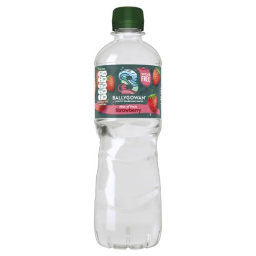 Picture of 500 Ballygowan SPARKLING Strawberry x24 DRS