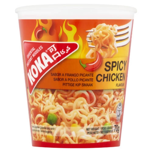 Picture of KOKA Pot Noodle Spicy Chicken  x12
