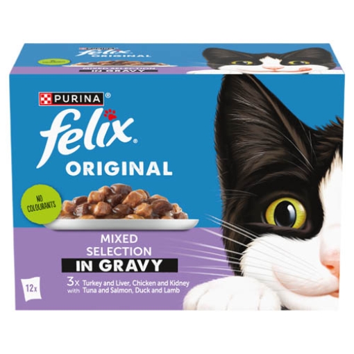 Picture of Felix CIJ CHICKEN & KIDNEY (85gx12) x4