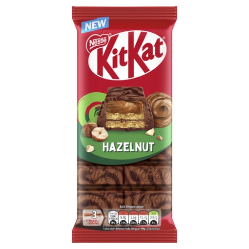 Picture of Lge KitKat Hazelnut Sharing Bar 99g x15