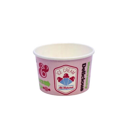 Picture of CASE Ice Cream Cups Paper Chill 4oz 50s x20
