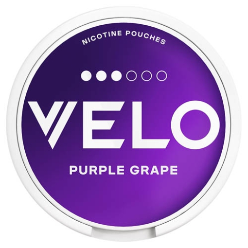 Picture of Velo Purple Grape 8Mg Nictone Pouch 14g 3D x5